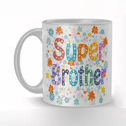 Mr UVD White & Green Printed Ceramic Matte Mug-picture-27