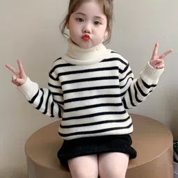 LULU & SKY Boys Striped Pullover image 4