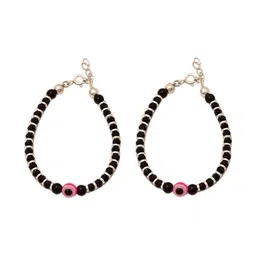 Sahiba Gems Silver-Plated Silver Artificial Stones Bracelet-picture-24