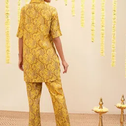 Vishudh Printed Tunic & Trousers Co-Ord image 4