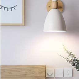 KINIS White & Brown Aluminium Frustum Shaped Wall Lamp-picture-44