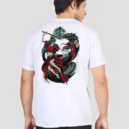 Greylongg Men Floral Printed Tropical Pockets T-shirt-picture-28