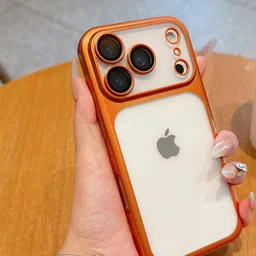 Luxury Kase iPhone 17 Pro Max Hybrid Frosted Clear Back Case-picture-39