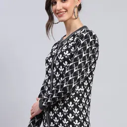 Monte Carlo Women Woollen Long Sleeves Cardigan image 4