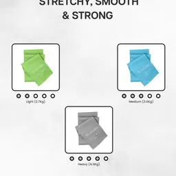 Wiselife Warm-Up Yoga & Exercise Resistance Thera Band image 2