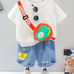 LULU & SKY Boys T-shirt with Shorts-picture-40