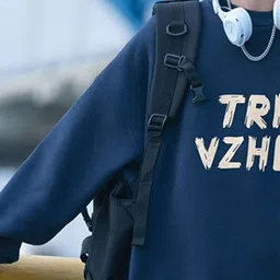 StyleCast x Revolte Men Printed Pullover Sweatshirt image 2