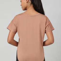 MKH Women Typography Printed Dri-FIT Relaxed Fit T-shirt image 5