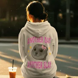 Dagcros Girls Printed Hooded Sweatshirt-image-20