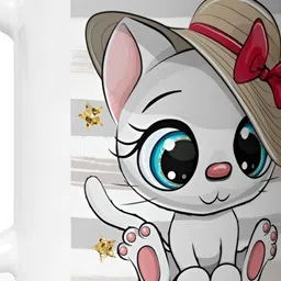 Mr UVD White & Grey Graphic Printed Ceramic Glossy Mug 350 ml-picture-31