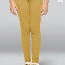 LYRA Girls Pack Of 2 Cotton Ankle-Length Leggings-image-63