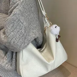 LULU & SKY Structured Handheld Bag with Quilted image 3