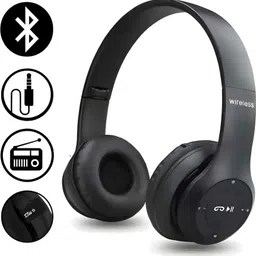 gds Wireless Headphones with Microphone for Full Entertainment._BZ Bluetooth & Wired Headset image 4