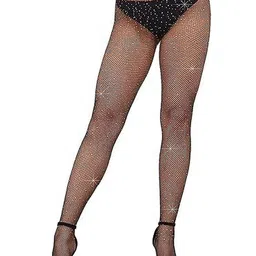 NESKA MODA Black Sheer Stockings-image-16