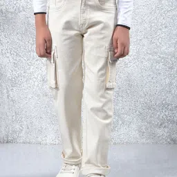 Crimsoune Club Boys Straight Fit Mid-Rise Stretchable Jeans-image-46