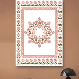 nestroots White & Peach-Coloured 1 Piece Canvas Religious Wall Paintings-image-43