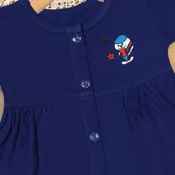 KIDEEZGUILD Girls Pack Of 2 Cotton Fit and Flare Dress image 3