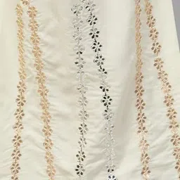 Thrifty Thread We Promise Women Floral Embroidered Flared Palazzos image 4