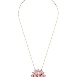 SWAROVSKI Rose Gold-Plated Crystal-Studded Necklace-picture-26