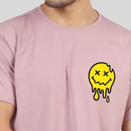 Greylongg Men Printed Applique T-shirt image 2