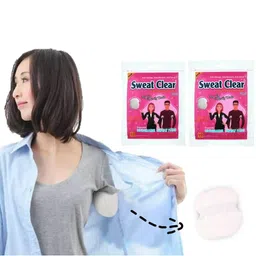 Sweat Clear Set Of 2 Disposable Underarm Sweat Pads - 10Pcs Each image 2