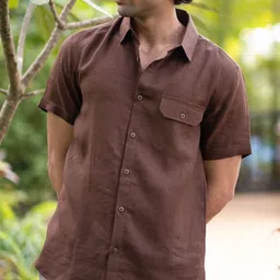 Creatures of Habit Men Classic Opaque Casual Shirt-image-16