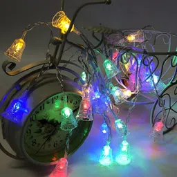 The Purple Tree White Bell Shape LED String Lights image 5