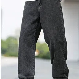 Veltick Men Relaxed Fit Mid-Rise Light Fade Jeans-picture-27