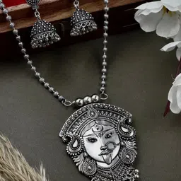 NAMAN ARTS Oxidised Jewellery Set image 1