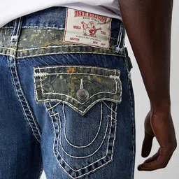 True Religion Men Straight Fit Heavy Fade Jeans image 2