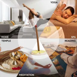 nirmalaya Forest Wood Dhoop Sticks for Pooja 40 Sticks image 3