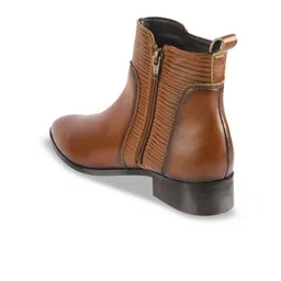 Metro Women Casual Block-Heeled Regular Boots image 2