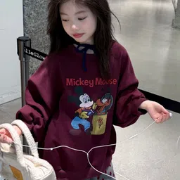 LULU & SKY Girls Printed Sweatshirt image 3