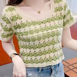 Outzidr Floral Print Extended Sleeves Top-picture-21