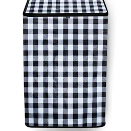 The Furnishing Tree Coffee Brown PVC Washing Machine Covers-picture-17