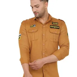 VED ELEGANT Men Graphic Printed Cotton Casual Shirt-picture-20