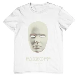 TeeSlix Unisex White Tshirts image 5