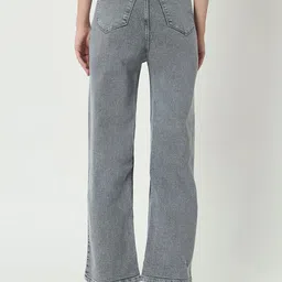 RIVI Women Regular Fit High-Rise Light Fade Stretchable Jeans image 3