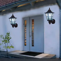 HomesElite Pack of 3 Black Metal Wall Lamp image 3