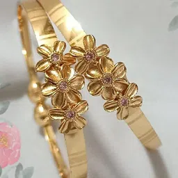 HHJEWELRY Rose Gold-Plated Alloy image 1