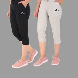 gaa Women Black Capri-picture-24