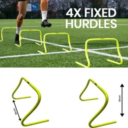 stag iconic Agility Training Kit for Football, Cricket, Exercise, Athlete, Sports Games Agility Kit Fixed Regular Agility Pole image 3