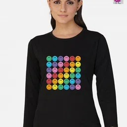 Metronaut Women 2 Printed Bio Finish Applique T-shirt-picture-10