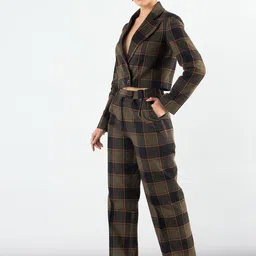 PowerSutra Checked Shirt With Trousers Co-Ords image 3