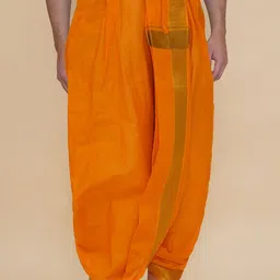 Sethukrishna Mens Solid Color Dhotipant image 2