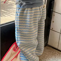 LULU & SKY Girls Printed Chinos Trousers image 3