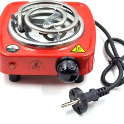 al-afandi Red (220V-500W) Small Coil Heater, Cooktop Hotplate, Hookah/BBQ Coal Burner Electric Cooking Heater-picture-30