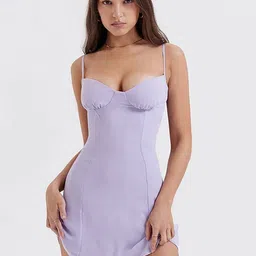 LULU & SKY Women Bodycon Mini Dress-picture-30