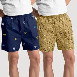 zakhifashion Pack of 2 Printed Women Boxer image 1