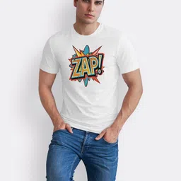 Seekbuylove Men Printed Round Neck Cotton Casual T-Shirt image 5